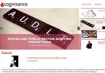 Cognisance Magazine Website.