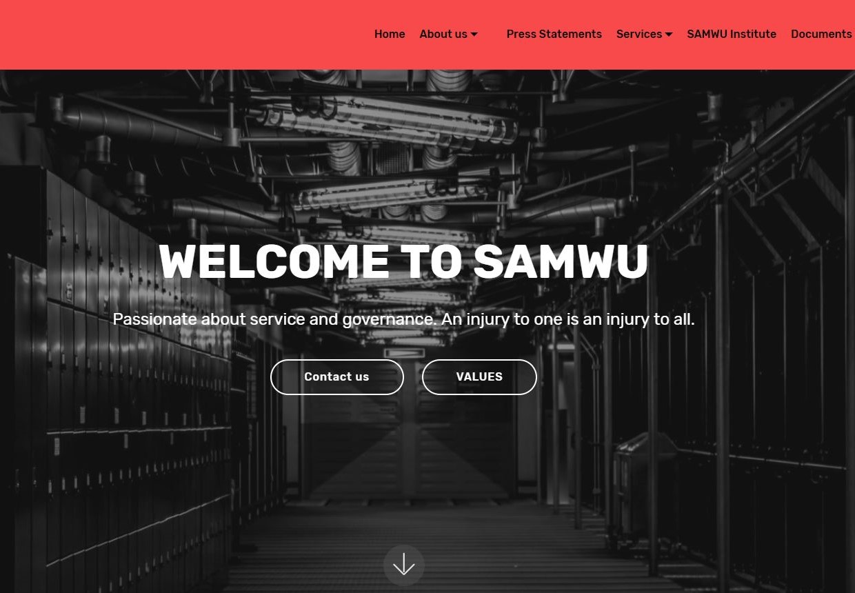 SAMWU website