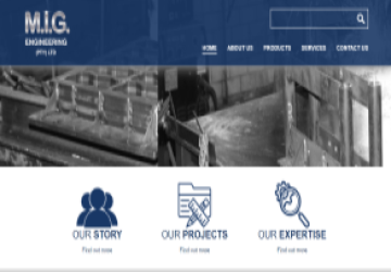 MIG Engineering Website.